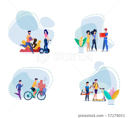 Active Time, Fall in Love, Fast Delivery Flat Set 57279051