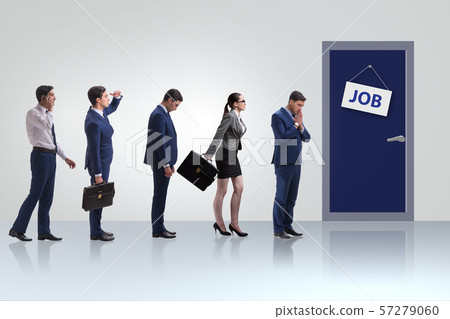 Recruitment concept with business people Recruitment concept with business people 57279060