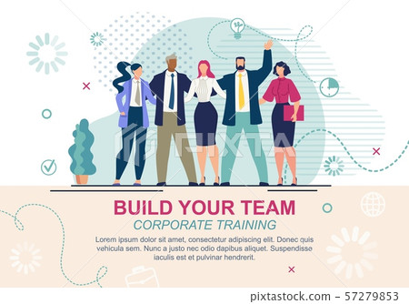 Informative Banner it Written Build Your Team.  57279853