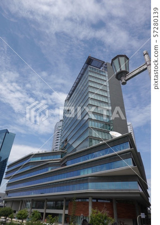 New building of Osaka Yomiuri TV 57280139