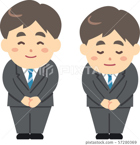 商人鞠躬 商人鞠躬 57280369