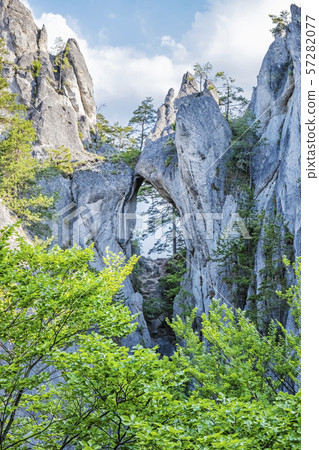 Gothic gate, Sulov rocks, Slovakia Gothic gate, Sulov rocks, Slovakia 57282077