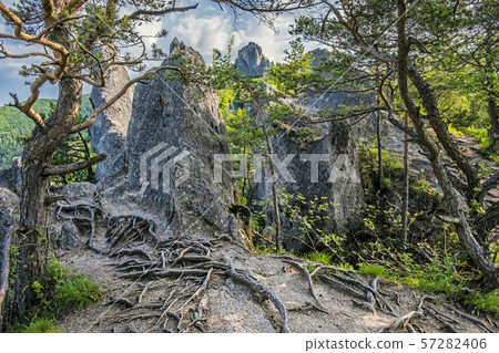 Sulov rocks, Slovakia, hiking theme Sulov rocks, Slovakia, hiking theme 57282406