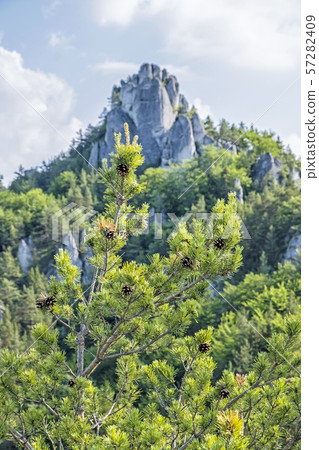 Sulov rocks, Slovakia, hiking theme Sulov rocks, Slovakia, hiking theme 57282409