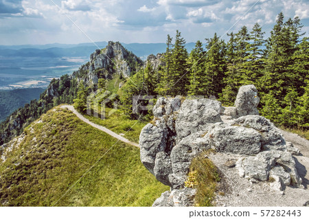 Ostra peak in Big Fatra and Turiec basin, Slovakia Ostra peak in Big Fatra and Turiec basin, Slovakia 57282443