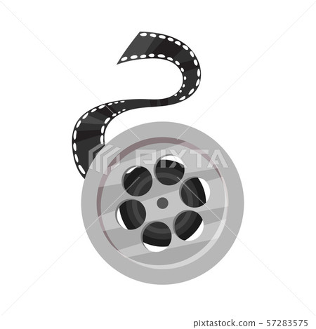 Film roll. Vector illustration on a white background. 57283575