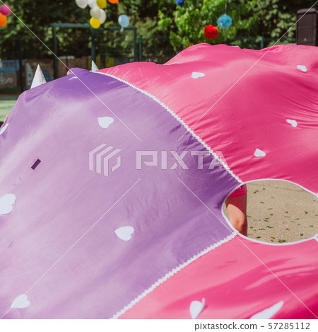 children entertainment fabric parachute wind hide children entertainment fabric parachute wind hide 57285112