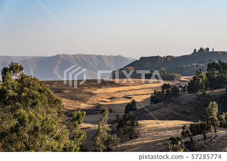 Landscape view of the Simien Mountains National Park in Northern Ethiopia Landscape view of the Simien Mountains National Park in Northern Ethiopia 57285774