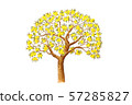 Lemon tree watercolor image 57285827
