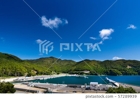 三陸Oshika半島的捕魚港口 三陸Oshika半島的捕魚港口 57289939