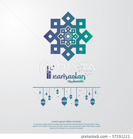 islamic design concept. abstract mandala with islamic design concept. abstract mandala with 57291221