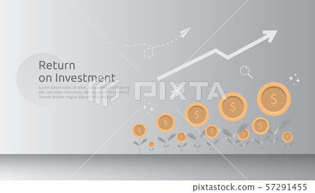 return investment ROI or growth business finance return investment ROI or growth business finance 57291455