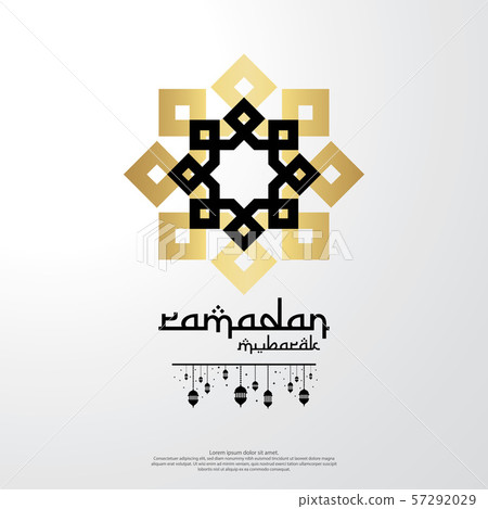 islamic design concept. abstract mandala with 57292029