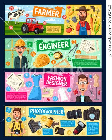 Engineer, farmer, fashion designer, photographer 57292713