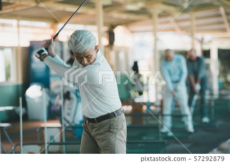 golf, golfing, senior 57292879