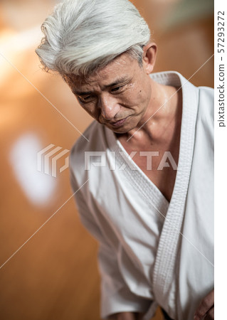空手道 空的手 年長 57293272