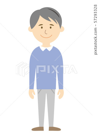 Dad illustration image - Stock Illustration [57293328] - PIXTA