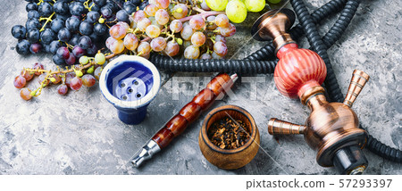 Oriental smoking hookah 57293397