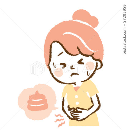 胃腸耐心少婦手拉的例證 57293959