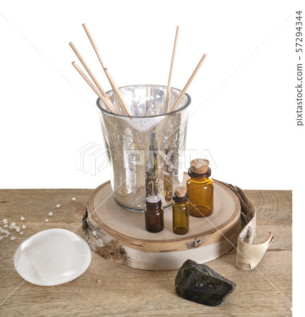 incense and selenite 57294344