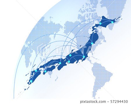 日本地圖業務增長日本經濟業務背景大數據 日本地圖業務增長日本經濟業務背景大數據 57294430
