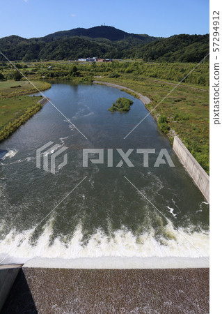 Tobetsu dam, Hokkaido 57294912