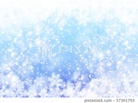 Blue snow pattern Blue snow pattern 57301703