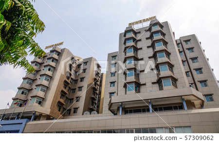 Modern buildings in Yangon, Myanmar Modern buildings in Yangon, Myanmar 57309062