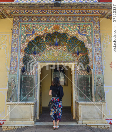 Inside of City Palace in Jaipur, India Inside of City Palace in Jaipur, India 57310327