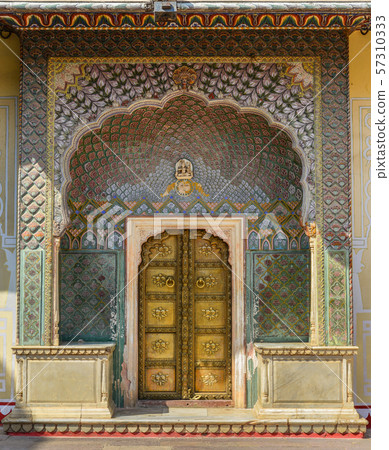 Inside of City Palace in Jaipur, India Inside of City Palace in Jaipur, India 57310333