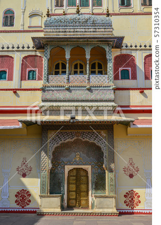 Old buildings in Jaipur, India 57310354