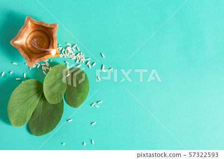 Happy Dussehra background concept 57322593