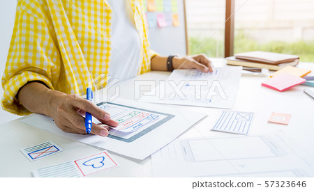 Creative Web Designer planning application and 57323646