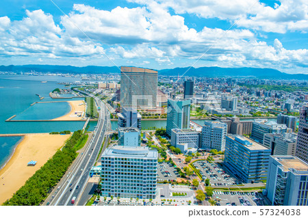 <城市景觀>福岡市容 57324038