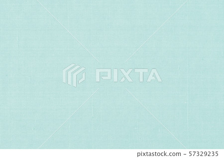 Cotton silk blended fabric wall paper texture pattern background in pastel white green blue 57329235