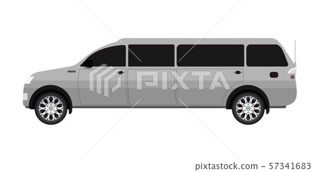 Luxurious limousine car vector illustration Luxurious limousine car vector illustration 57341683
