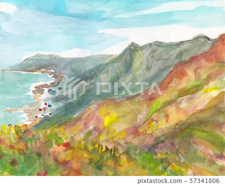 從白神山山頂俯瞰日本海【秋葉】十月登山 從白神山山頂俯瞰日本海【秋葉】十月登山 57341806