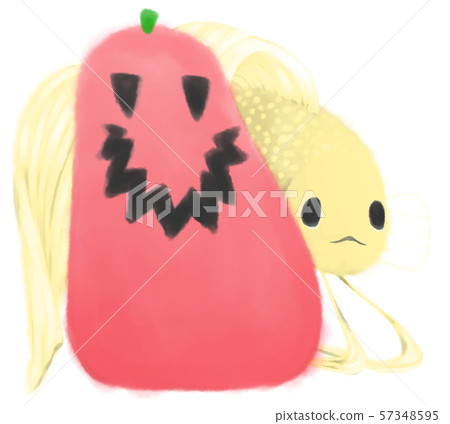 白色實心和傑克O燈籠(紅色) 白色實心和傑克O燈籠(紅色) 57348595