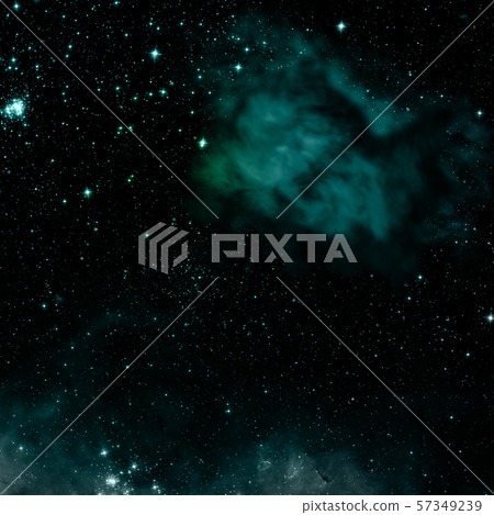 Small part of an infinite star field. 3D rendering Small part of an infinite star field. 3D rendering 57349239