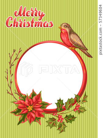 Merry Christmas frame design. Merry Christmas frame design. 57349684