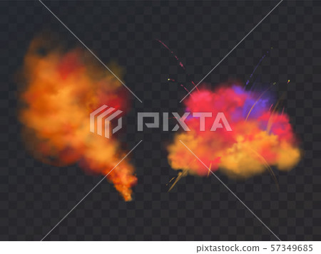 3d realistic paint powder explosion, Holi festival 3d realistic paint powder explosion, Holi festival 57349685