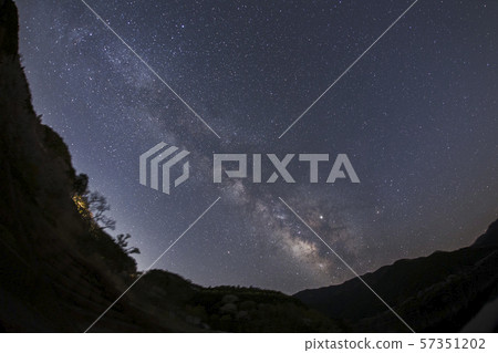 milky way rising in japan milky way rising in japan 57351202
