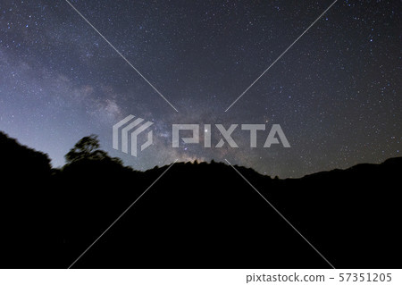 milky way rising in japan milky way rising in japan 57351205