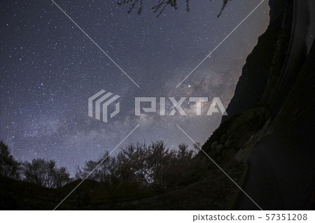 milky way rising in japan milky way rising in japan 57351208