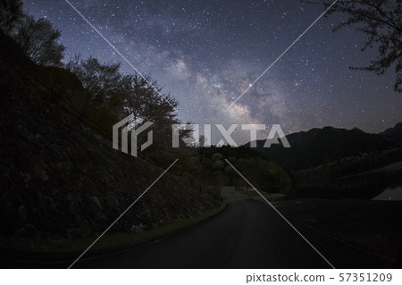 milky way rising in japan milky way rising in japan 57351209
