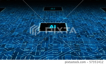 The future concept of AI artificial intelligence 57351412