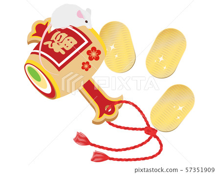 推出木槌和鼠標 推出木槌和鼠標 57351909