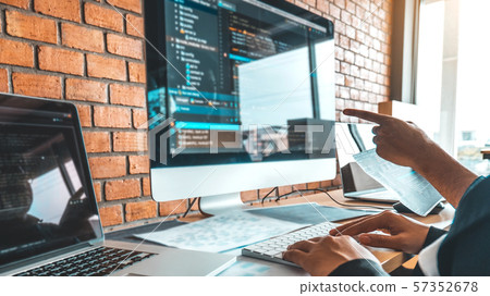 Developing programmer Team Development Website 57352678
