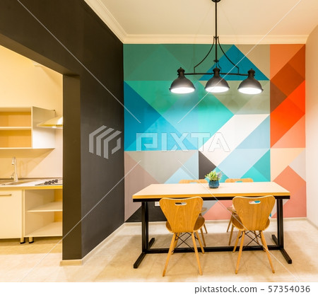 Modern kitchen interior at home 57354036