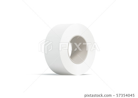 Download Blank White Adhesive Tape Mockup Stand Isolated Stock Illustration 57354045 Pixta PSD Mockup Templates